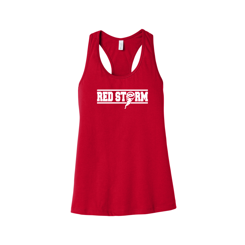 Red Storm - BC6008 Women’s Jersey Racerback Tank - Red
