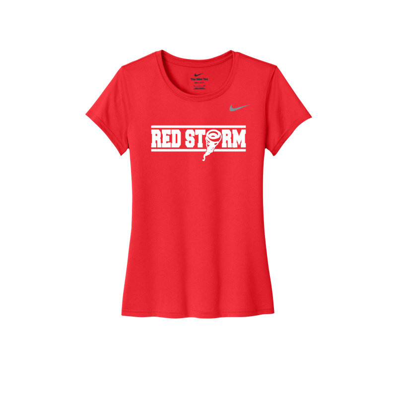 Red Storm - DV7312 Nike Ladies Team rLegend Tee - Red