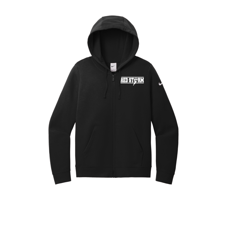 Red Storm - NKFD9890 Ladies Fleece Full-Zip Hoodie - Black