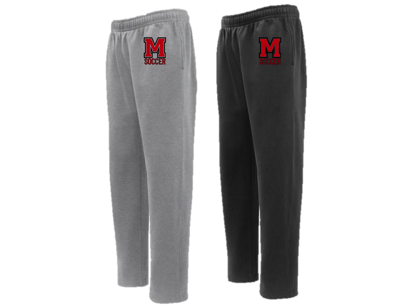 Mechanicville Soccer 2026 - 8104 Straight-Leg Sweatpants