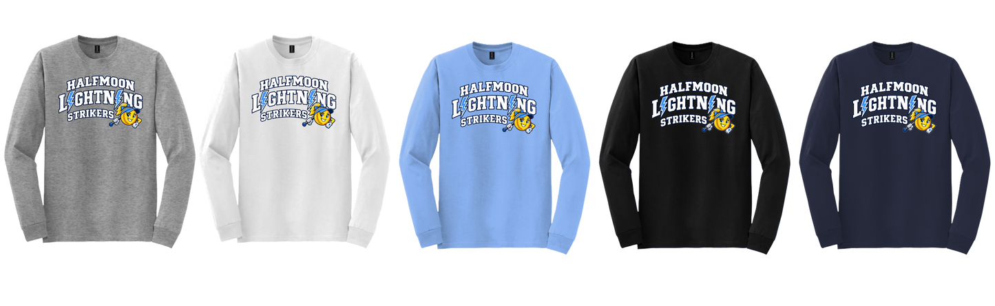 Halfmoon Lightning Strikers 2026 - 8400 50 Cotton/50 Poly Long Sleeve T-Shirt