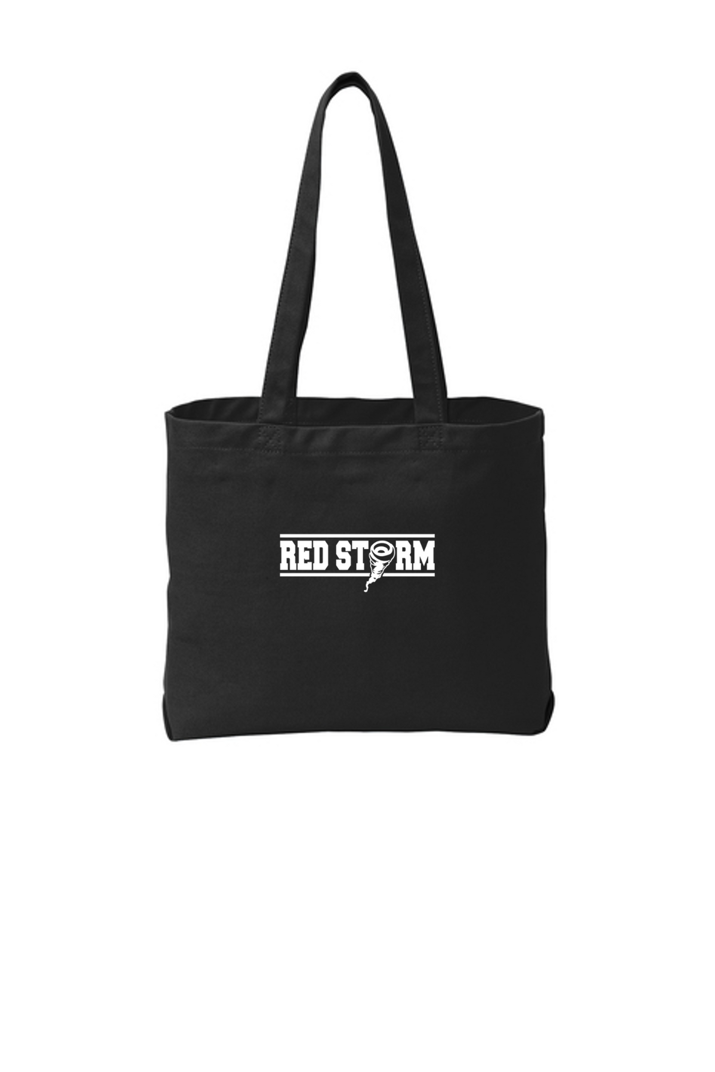 Red Storm - BG421 Beach Wash® Tote - Black