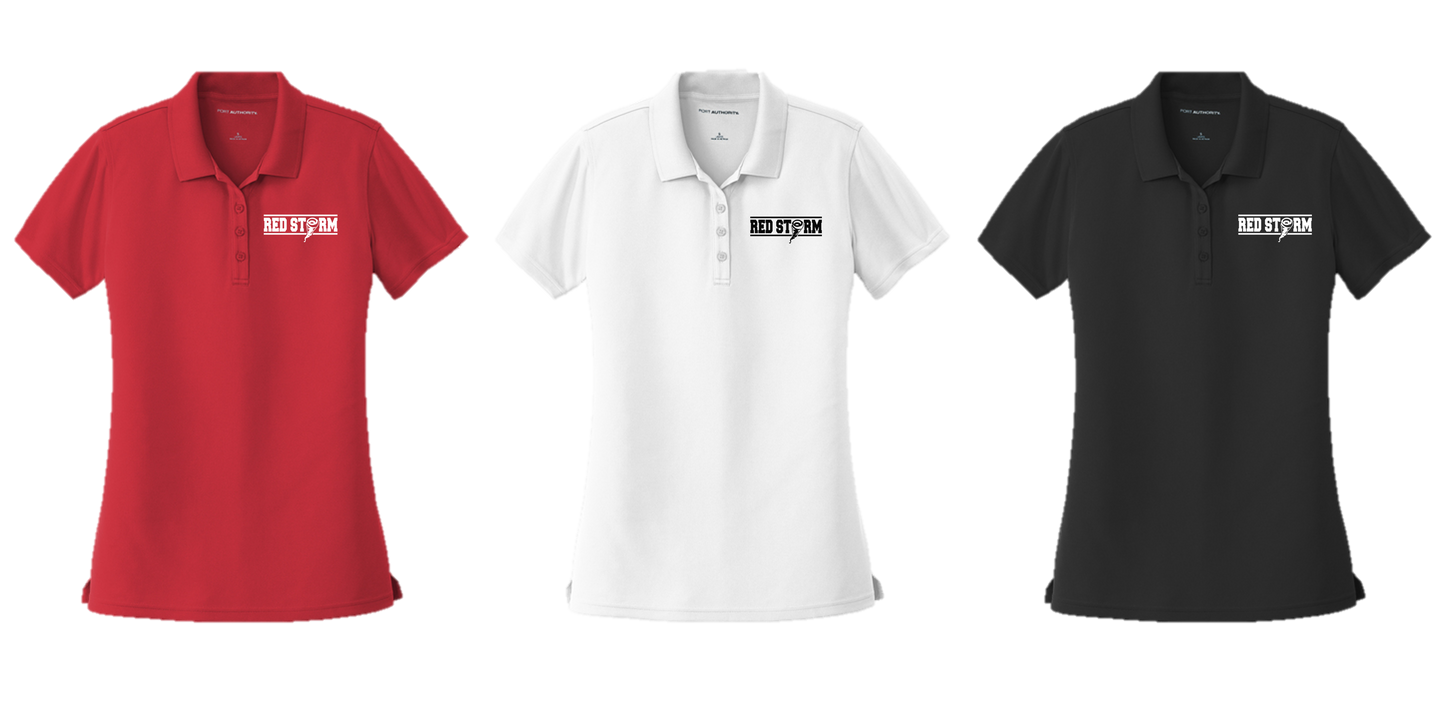 Red Storm - LK110 Women's Micro-Mesh Polo