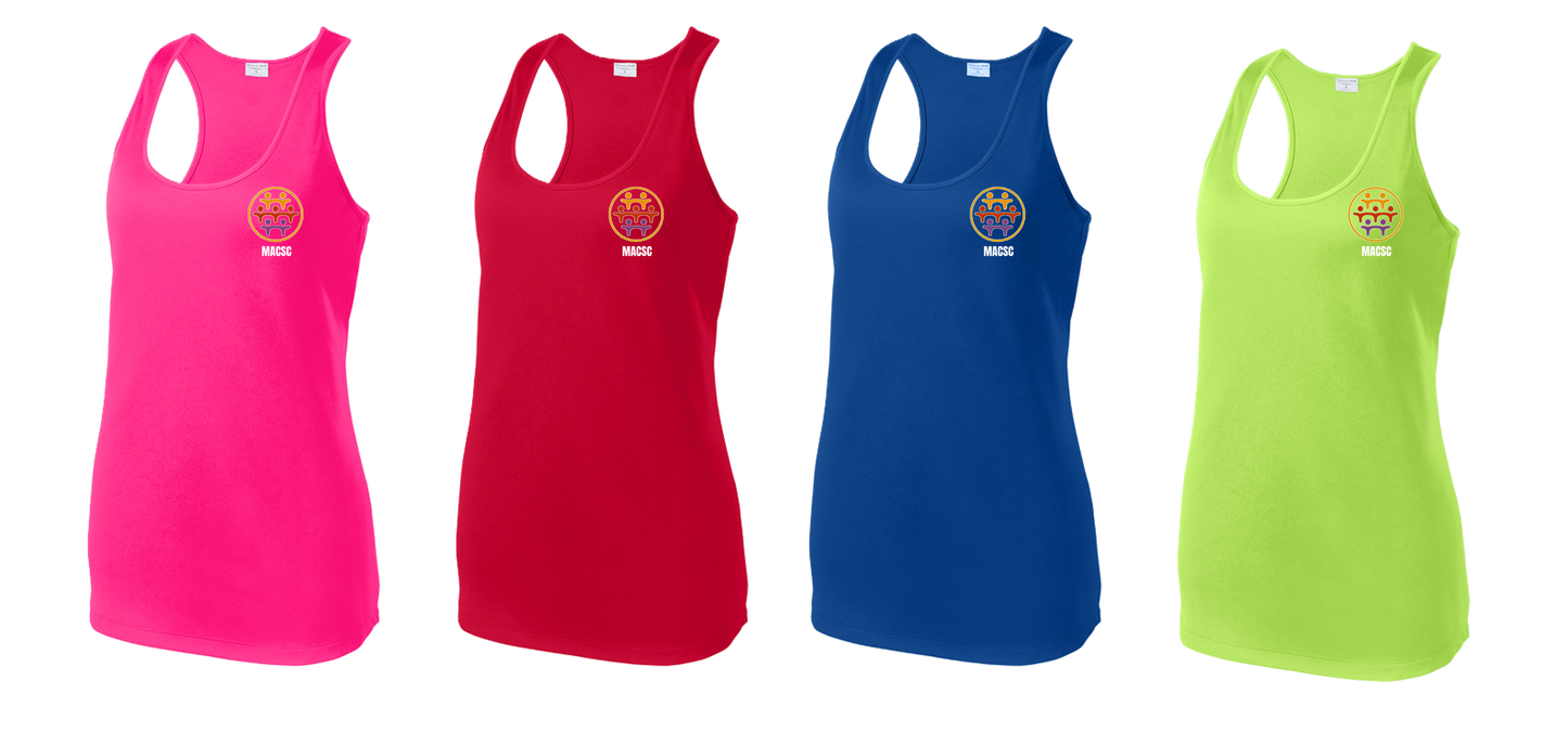 MACSC - LST356 Women's Racerback Tank