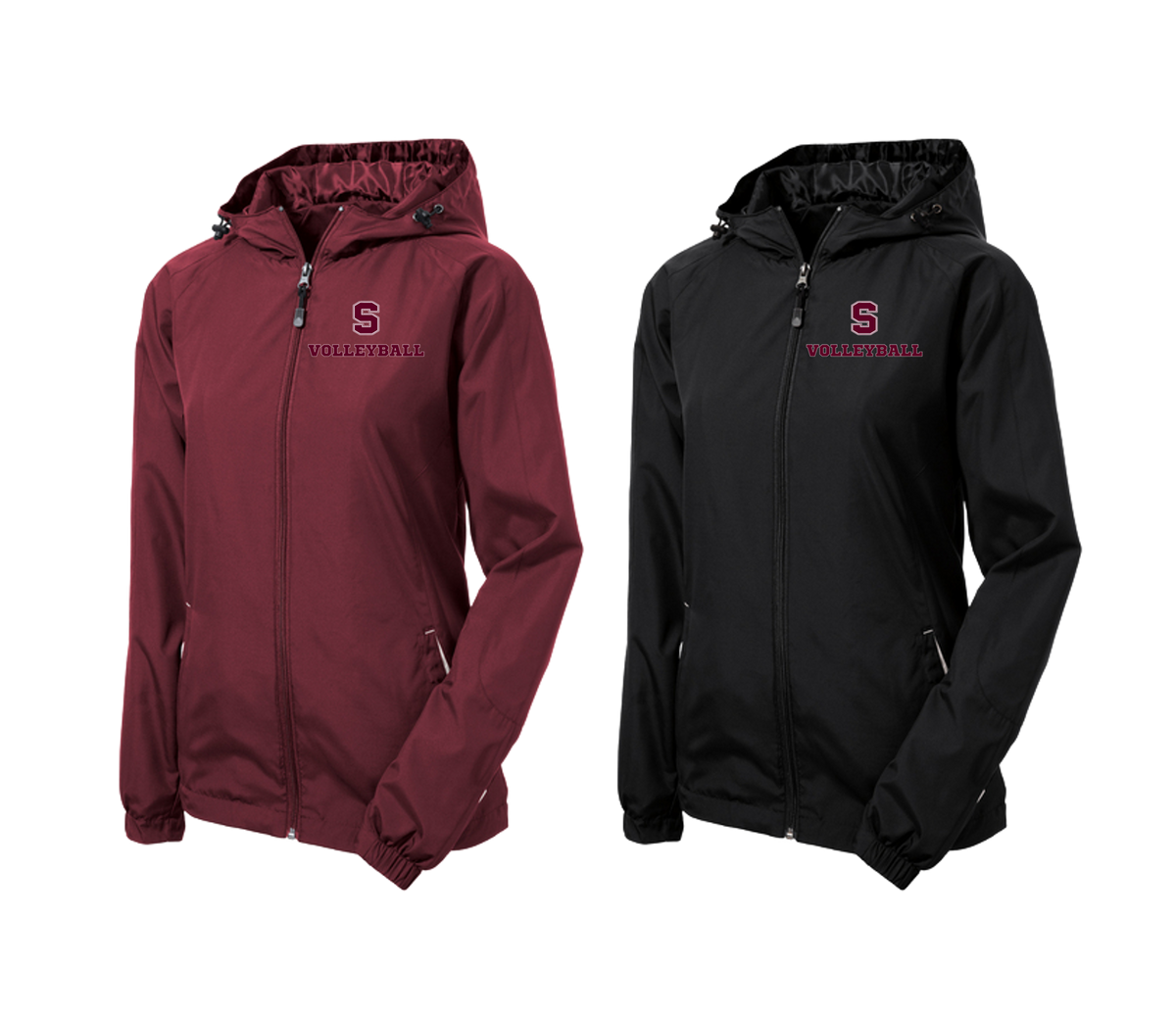 Stillwater Volleyball - LST76 Women's Colorblock Hooded Raglan Jacket