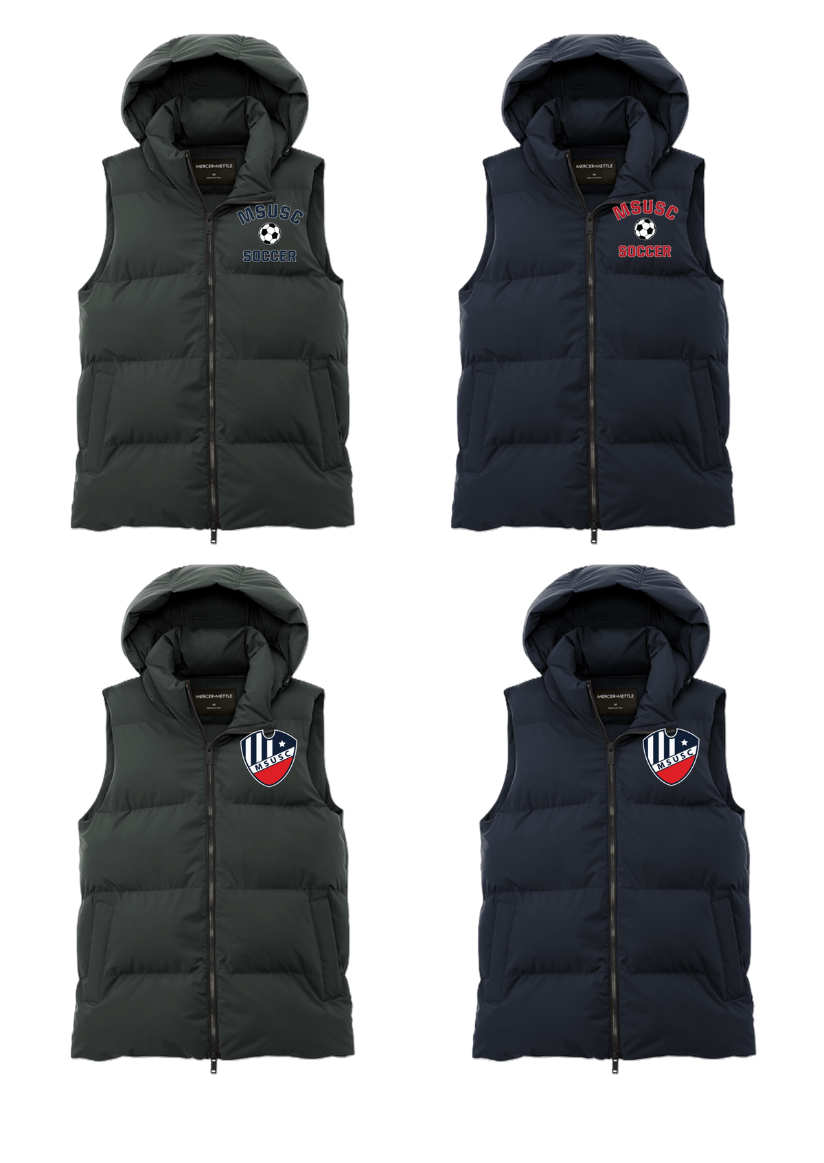 MSUSC - MM7217 Women’s Puffy Vest