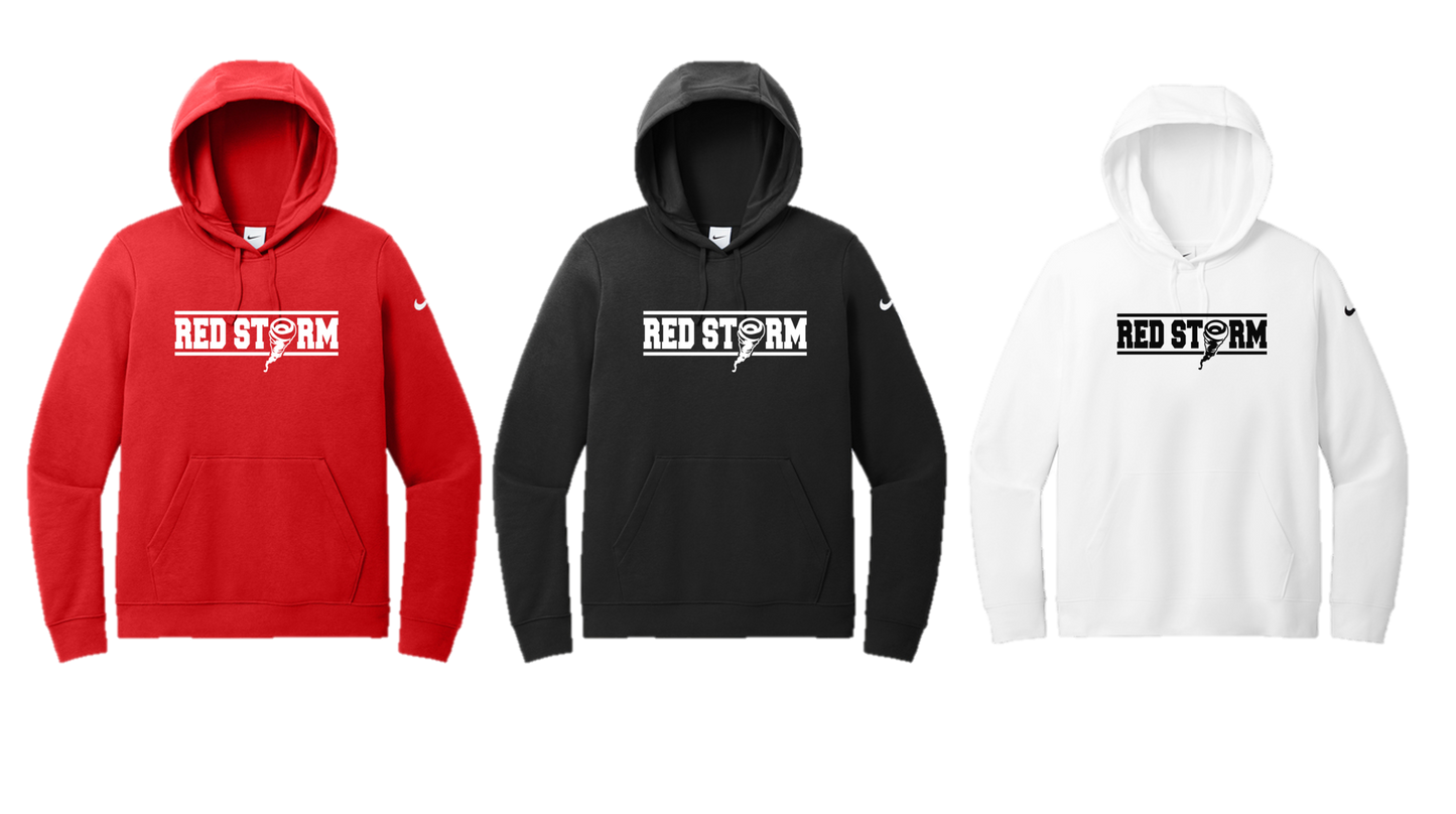 Red Storm - NKFD9889 Nike Women's Pullover Hoodie