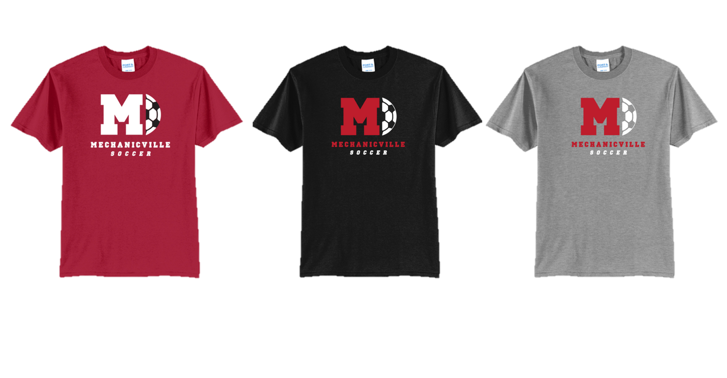 Mechanicville Soccer 2026 - PC55 Core Blend Tee