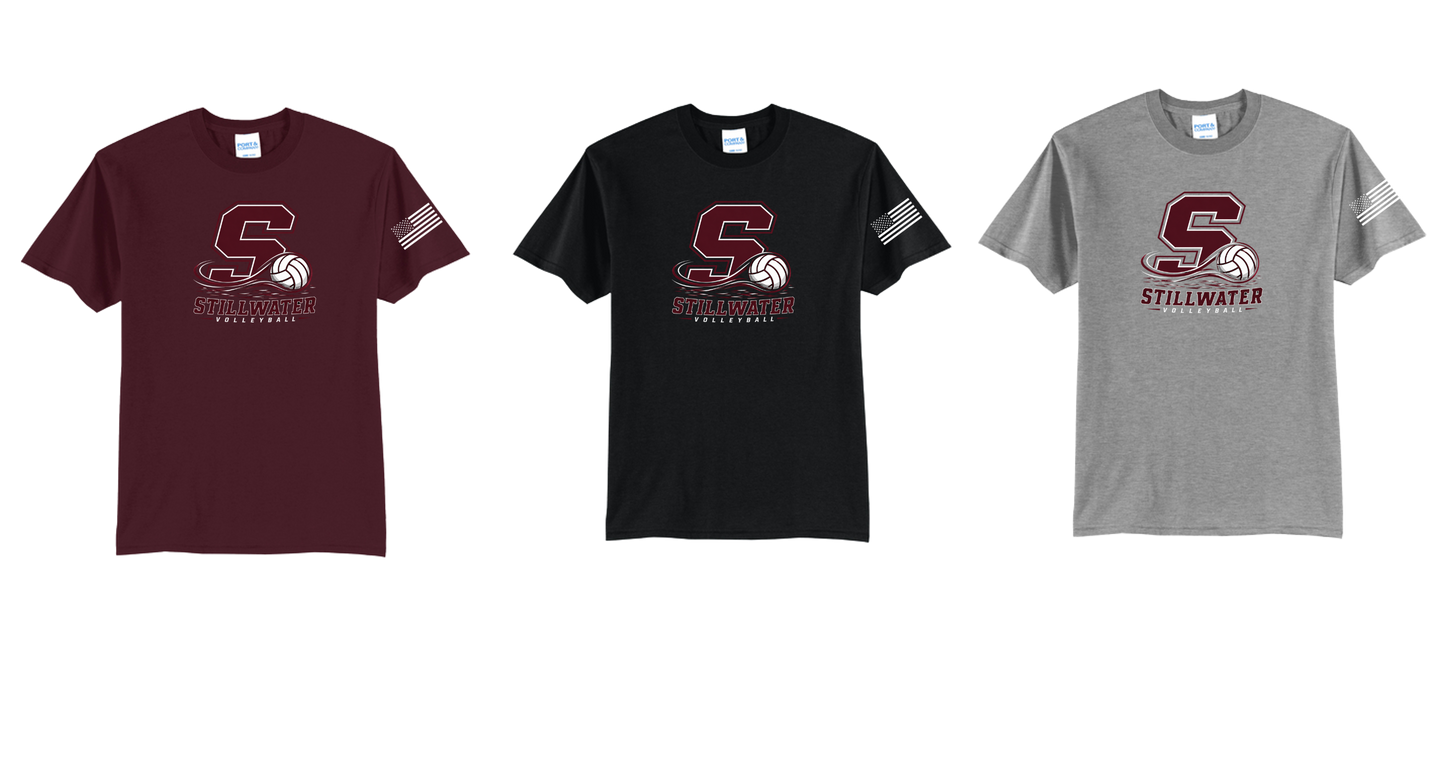 Stillwater Volleyball - PC55 Core Blend Tee