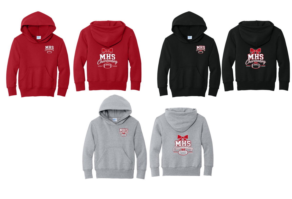 MHS Cheerleading 2026 - PC90YH Youth Pullover Hooded Sweatshirt