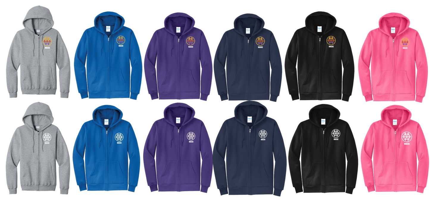 MACSC - PC78ZH Full-Zip Hooded Sweatshirt