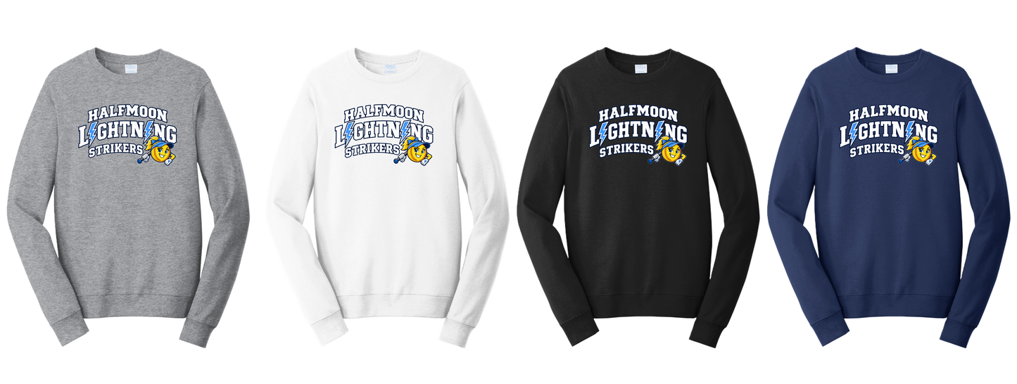 Halfmoon Lightning Strikers 2026 - PC850 Fleece Crewneck Sweatshirt