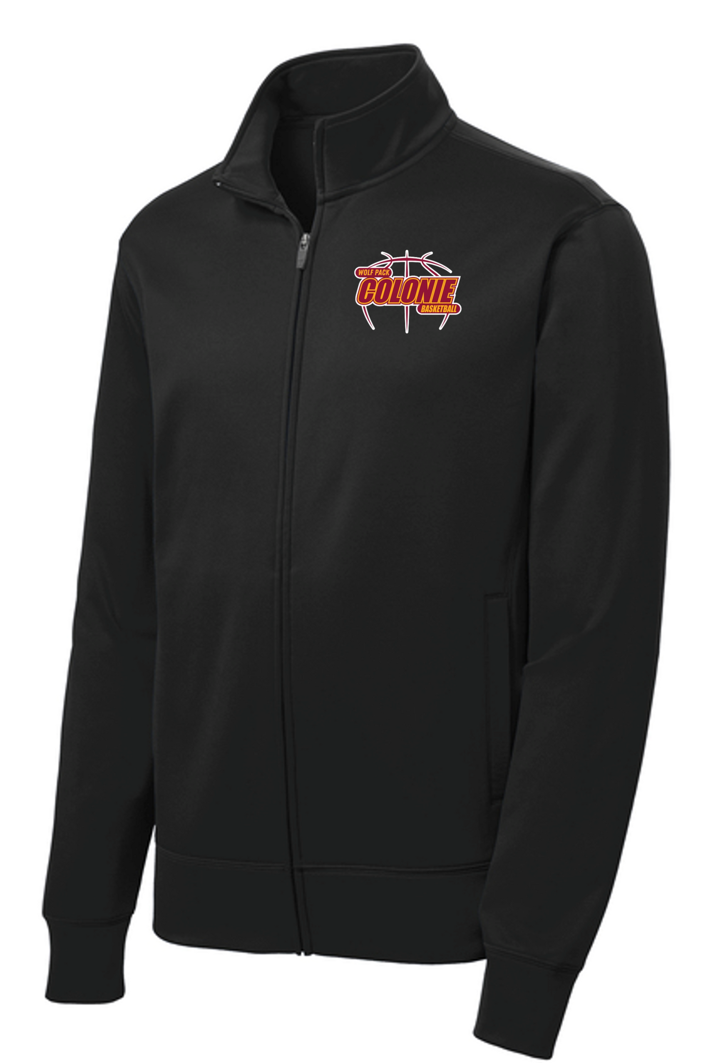 South Colonie CDYGL 2025 - ST241 Fleece Full-Zip Jacket - Black