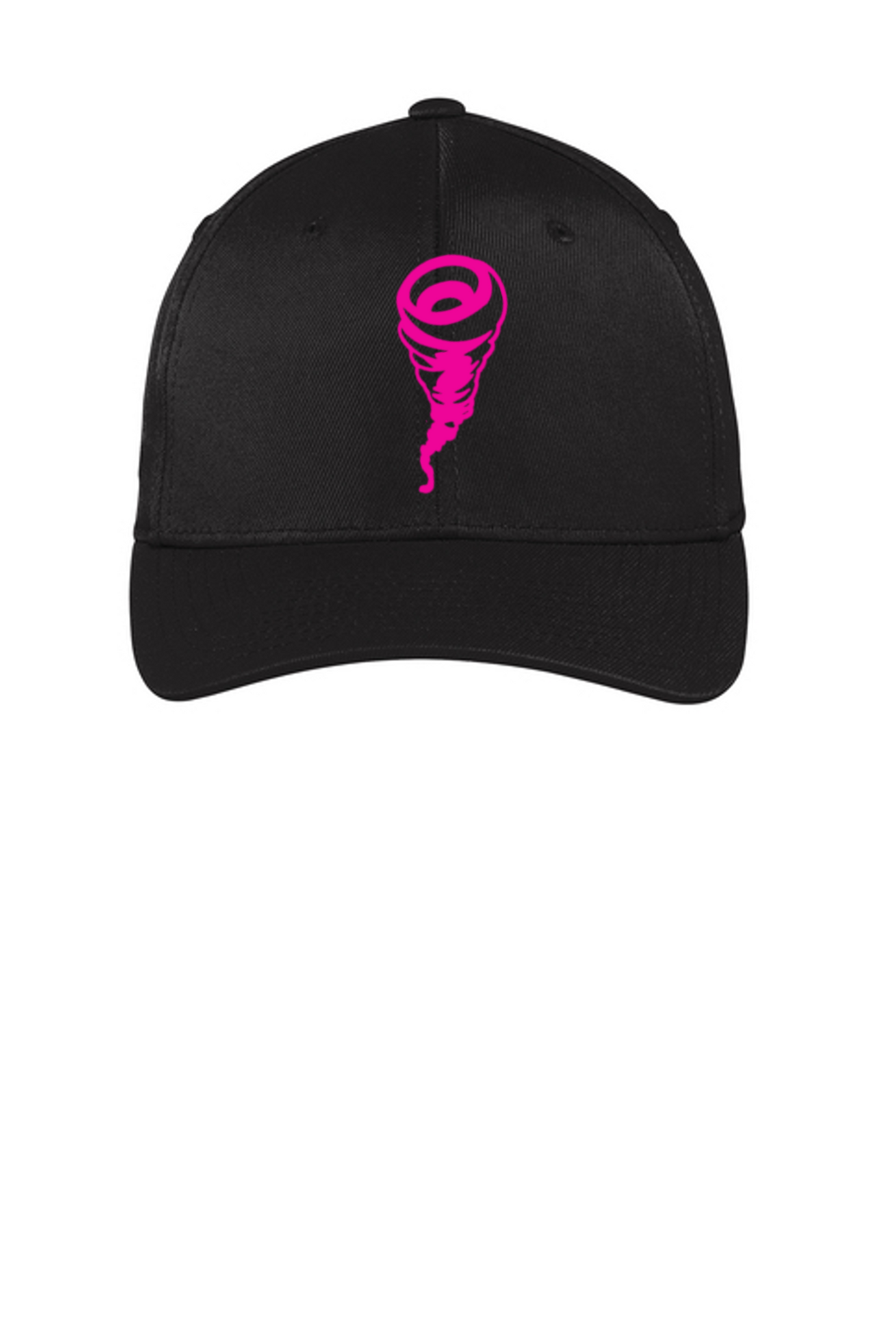 Red Storm - STC17 Performance Solid Cap - Black (Pink Tornado)