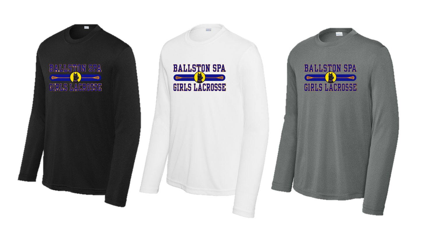 Ballston Spa Lacrosse - YST350LS Youth Long Sleeve Competitor™ Tee