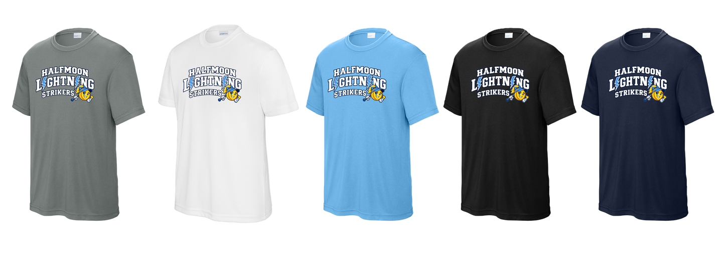 Halfmoon Lightning Strikers 2026 - YST350 Youth Competitor™ Tee