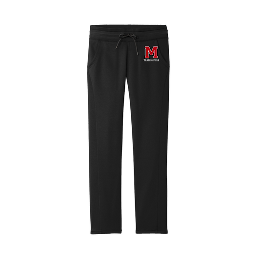 Mechanicville Tack & Field 2025 - LST237 Ladies Fleece Pant - Black