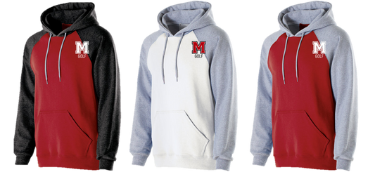 Mechanicville Golf - 229179 Cotton/Poly Fleece Banner Hoodie