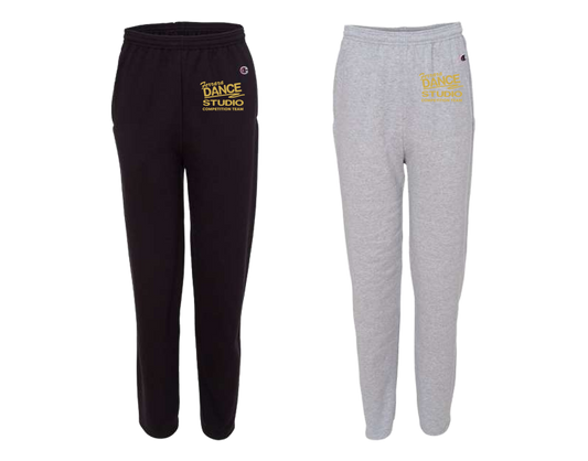 Ferrara Dance Studio - 23484 Open-Bottom Sweatpants with Pockets