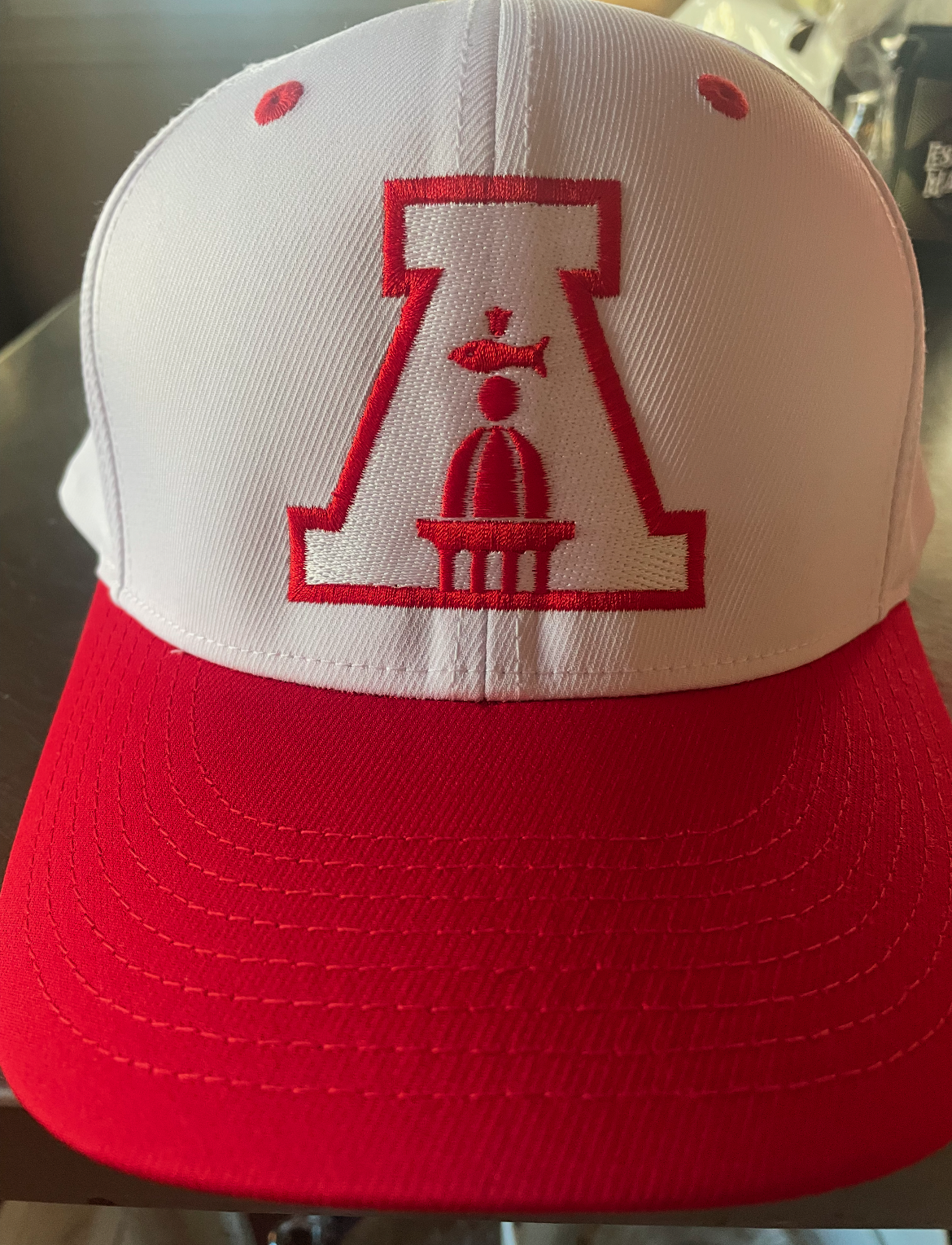 Albany Academy Baseball - Hat - Red/White