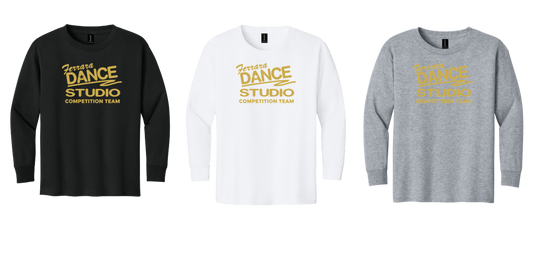 Ferrara Dance Studio - 5400B Youth Cotton Long Sleeve T-Shirt