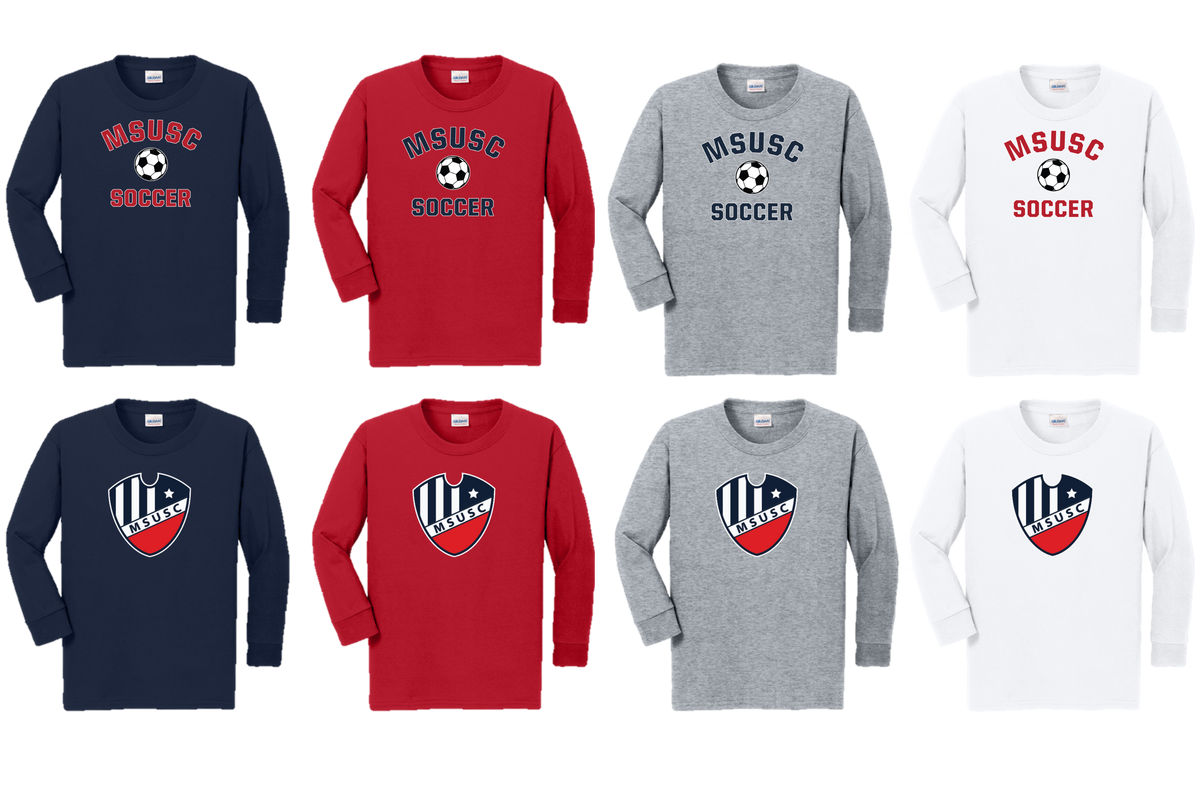 MSUSC - 5400B Youth Cotton Long Sleeve T-Shirt