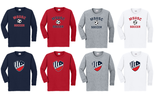 MSUSC - 5400B Youth Cotton Long Sleeve T-Shirt