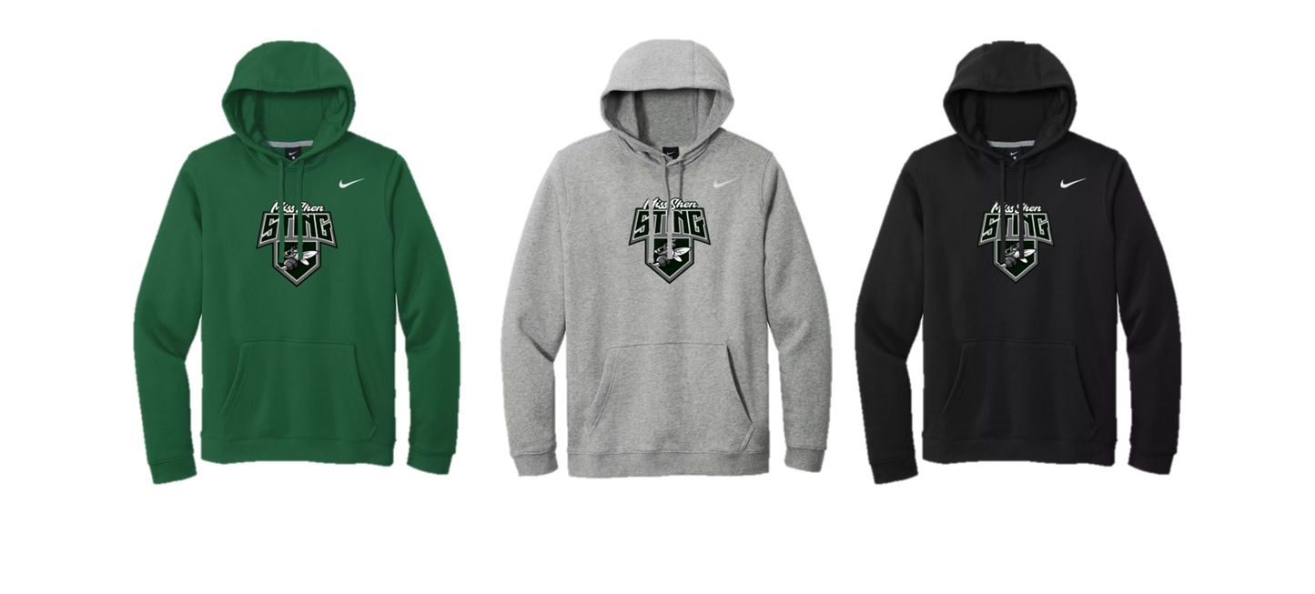 Miss Shen Sting 2026 - CJ1611 Nike Club Fleece Pullover Hoodie