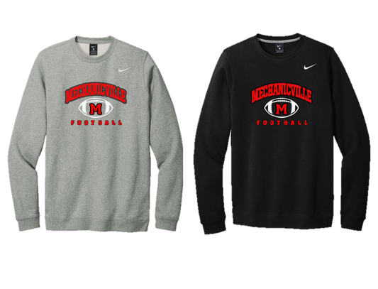 Mechanicville Football - CJ1614 Nike Fleece Crew