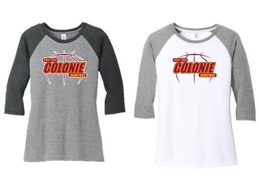 South Colonie CDYGL 2025 - DM136L Women’s 3/4-Sleeve Raglan