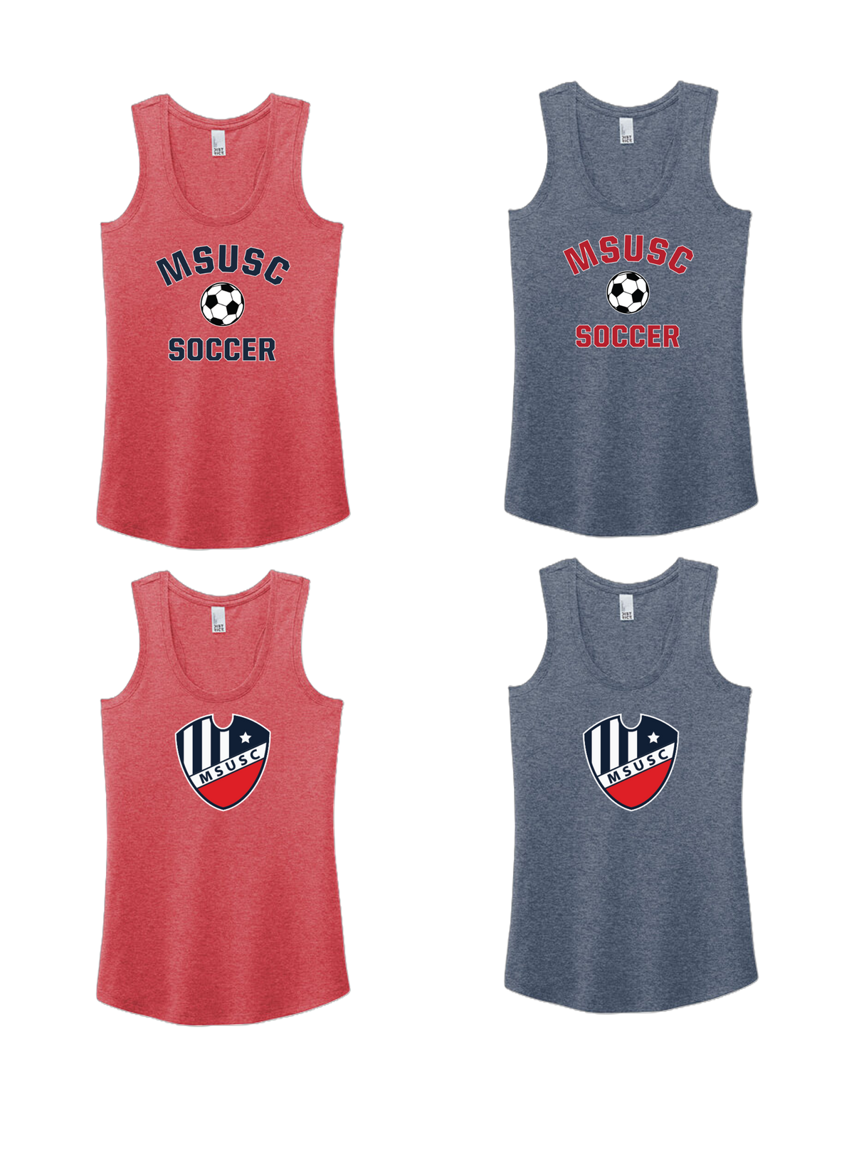 MSUSC - DM138L Women’s Racerback Tank