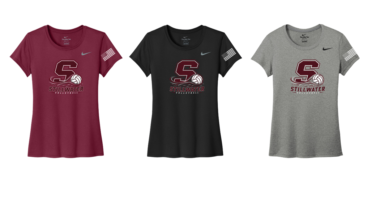 Stillwater Volleyball - DV7312 Nike Women's Team rLegend Tee