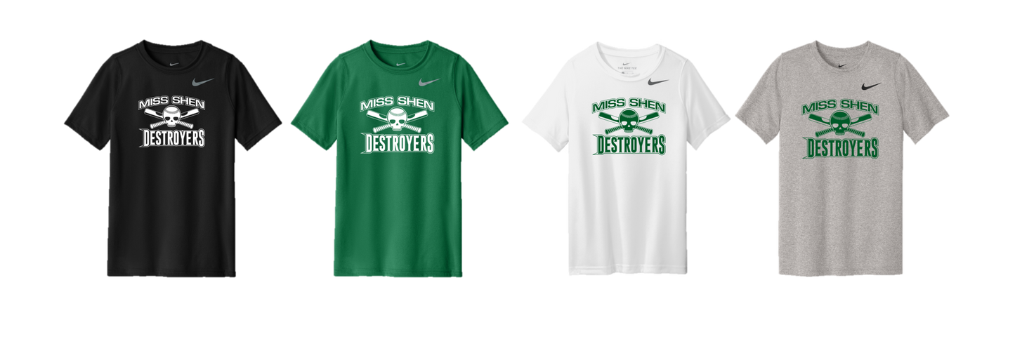 Miss Shen Destroyers - DV7317 Nike Youth Team rLegend Tee