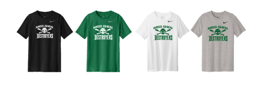 Miss Shen Destroyers - DV7317 Nike Youth Team rLegend Tee