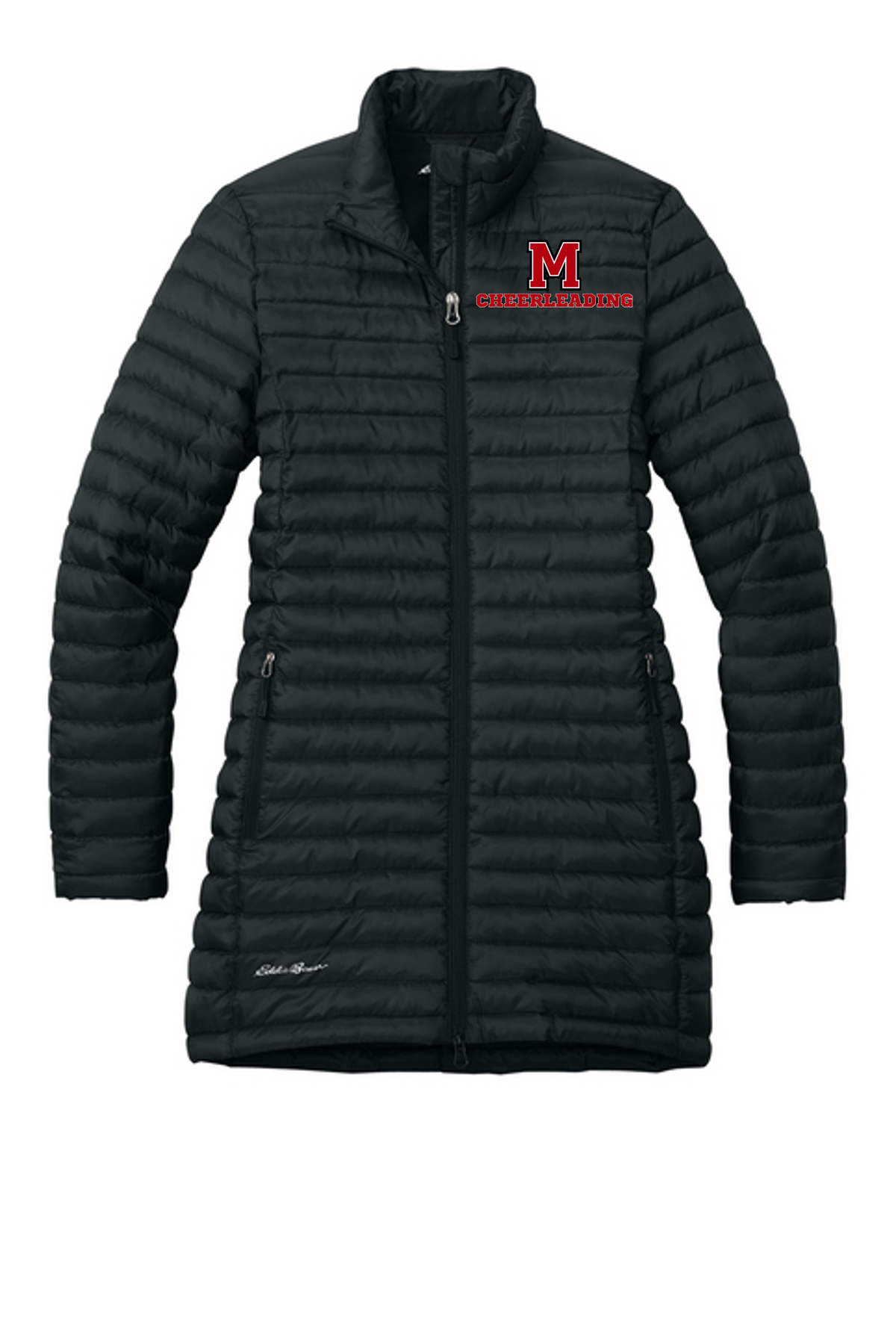 MHS Cheerleading 2026 - EB515 Eddie Bauer® Women’s Quilted Full-Zip - Black