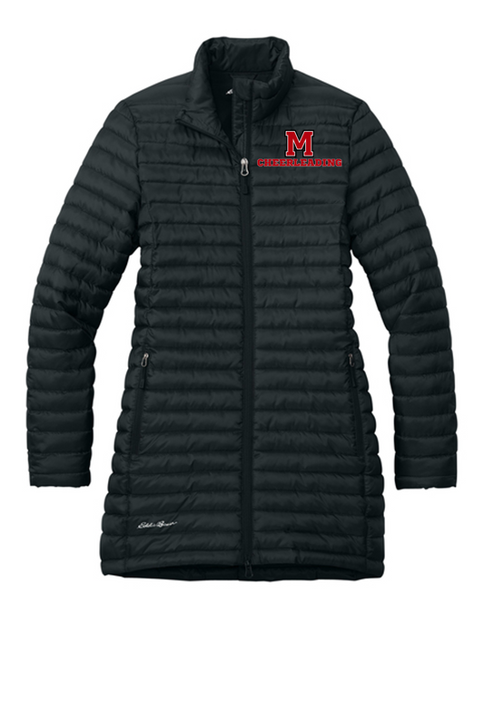 MHS Cheerleading 2026 - EB515 Eddie Bauer® Women’s Quilted Full-Zip - Black