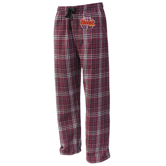 South Colonie CDYGL 2025 - FLNP Flannel Pant - Maroon/White