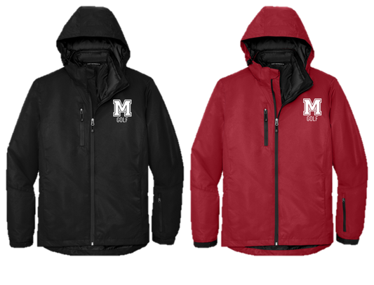 Mechanicville Golf - J332 Waterproof 3-in-1 Jacket