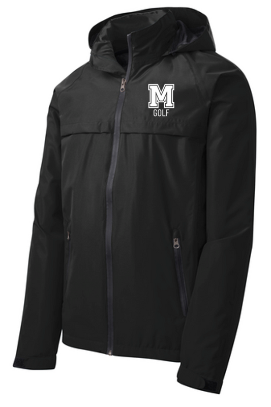 Mechanicville Golf - J333 Torrent Waterproof Jacket - Black