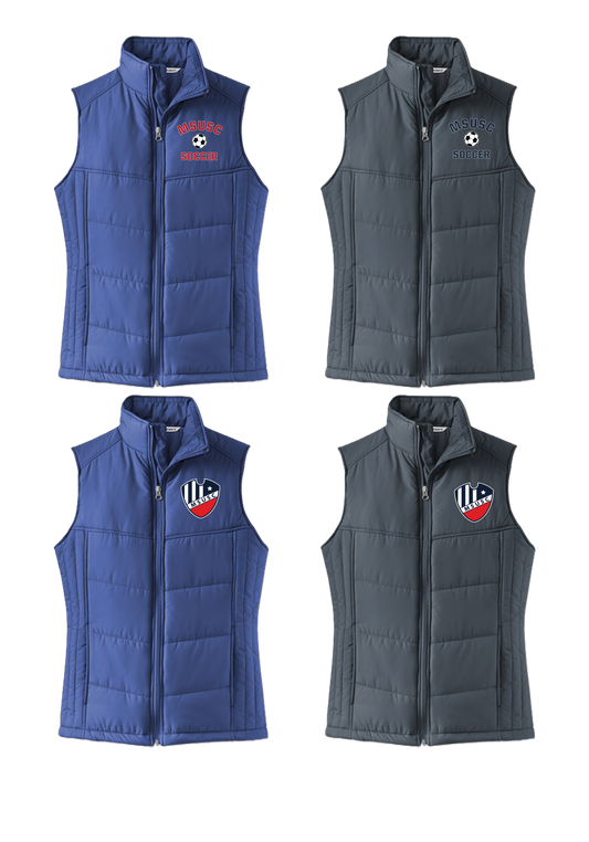 MSUSC - L709 Women's Puffy Vest