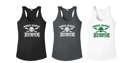 Miss Shen Destroyers - LST356 Women's Racerback Tank