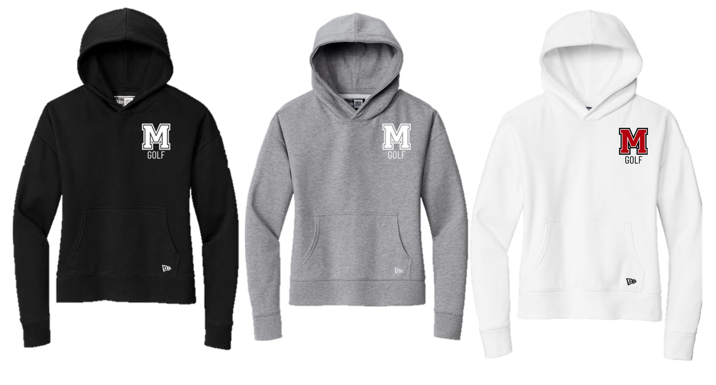 Mechanicville Golf - LNEA550 Women's Fleece Pullover Hoodie