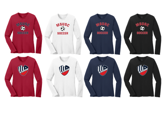 MSUSC - LPC54LS Women's Long Sleeve Cotton Tee