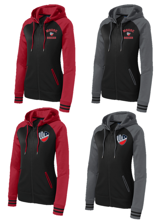 MSUSC - LST236 Women's Fleece Full-Zip Hooded Jacket