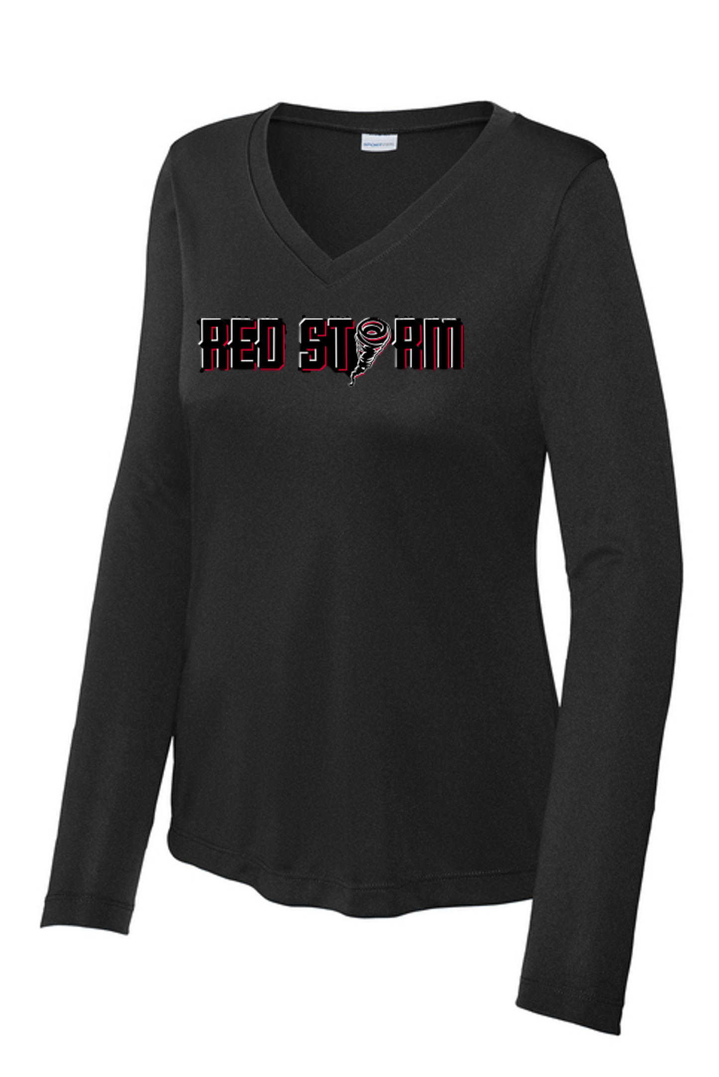 City Connect - LST353LS Women's Long Sleeve Competitor™ V-Neck Tee - Black