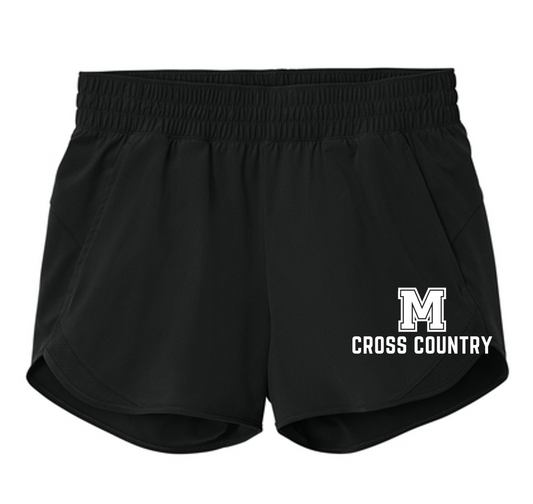 Mechanicville Cross Country 2026 - LST484 Women’s Swift Short - Black