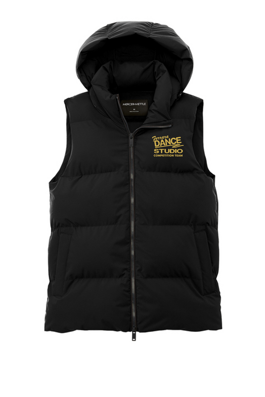 Ferrara Dance Studio - MM7217 Women’s Puffy Vest - Black