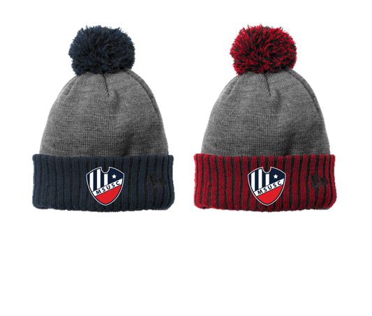 MSUSC - NE904 Colorblock Cuffed Beanie