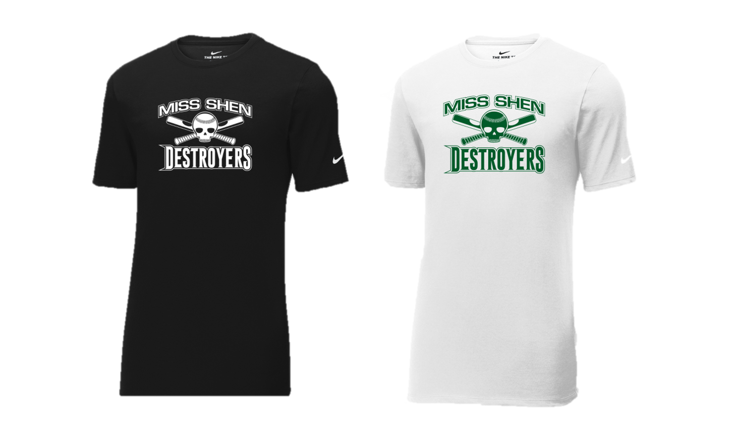 Miss Shen Destroyers - NKBQ5231 Nike Dri-FIT Cotton/Poly Tee