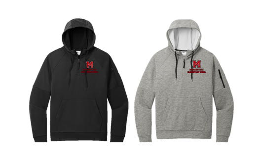 Mechanicville Elementary School 2024 - NKFD9742 Nike 1/4-Zip Fleece Hoodie